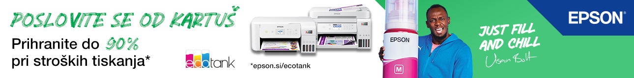 Akcija Epson EcoTank tiskalnikov