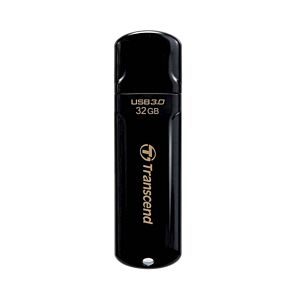USB DISK TRANSCEND 32GB JF 700, 3.1, črn, s pokrovčkom