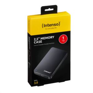 HDD Intenso EXT 1TB MEMORY CASE, črn, USB 3.0