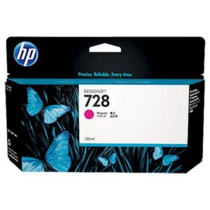 HP 728 130-ml Magenta Ink Cartridge
