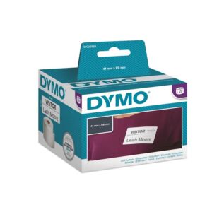Nalepke za DYMO LabelWriter, 89 x 41mm, 300 nalepk na kolutu, odlepljive, 11356 (S0722560, SO722560)
