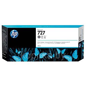 HP 727 300-ml Gray Ink Cartridge