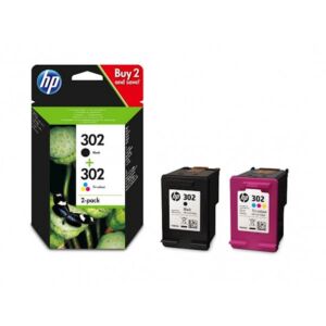 HP 302 2-pack Ink Cartridge Combo