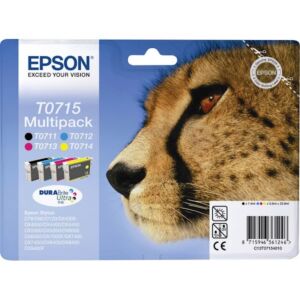 EPSON Ink T0715 (BK,C,M,Y)