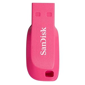 USB DISK SANDISK 16GB CRUZER BLADE ROZA, 2.0, brez pokrovčka