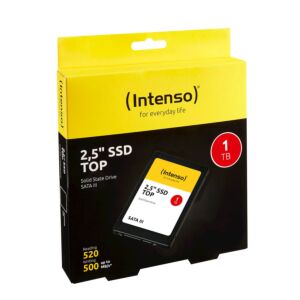 SSD disk INTENSO 1TB TOP, bere 520 MB/s, zapisuje 500 MB/s