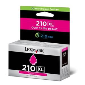 Lexmark kartuša rdeča 210XL 