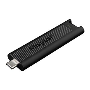 USB C disk Kingston 1TB DT Max, 3.2 Gen2, 1000/900MB/s, kovinski, drsni priključek