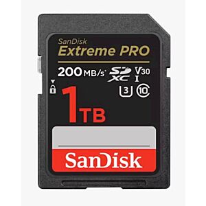 SDXC SANDISK 1TB EXTREME PRO, 200/140MB/s, UHS-I, C10, U3, V30