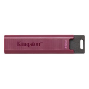 USB disk Kingston 512GB DT Max, 3.2 Gen2, 1000/900MB/s, kovinski, drsni priključek