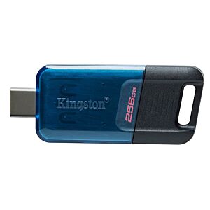 USB C DISK Kingston 256GB DT80M, 3.2 Gen1, 200MB/s, drsni priključek