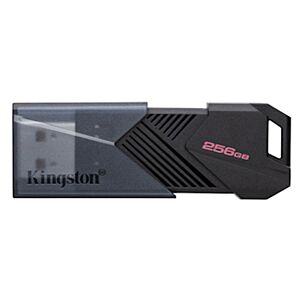USB disk Kingston 256GB DT Exodia Onyx, 3.2 Gen1, črn, drsni priključek