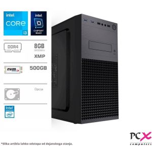 Računalnik PCX Exam 232, i3 13100/8GB/500GB
