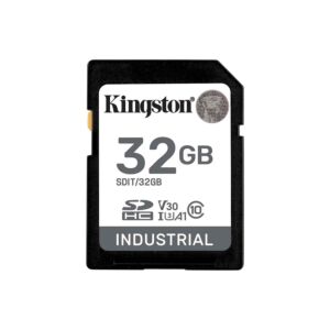 SDHC Kingston 32GB Industrial, do 100MB/s, Class 10, UHS-I, U3, V30, A1