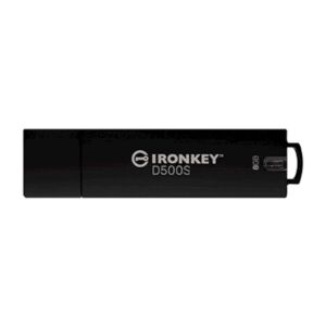 USB disk Kingston Ironkey 8GB D500S, USB 3.2, FIPS 140-3 Level 3, TAA/CMMC, AES-256 bit