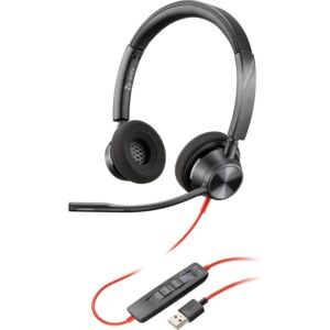 Naglavne slušalke Poly Blackwire 3320 USB-A s potrdilom Microsoft Teams