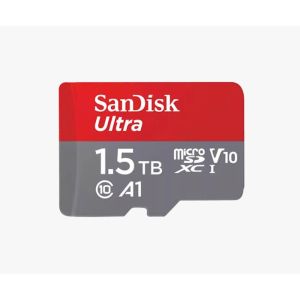 SDXC SANDISK MICRO 1,5TB ULTRA, 150MB/s, UHS-I, C10, A1, adapter