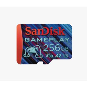 SDXC SanDisk micro 256GB GamePlay, 190/130MB/s, V30, U3, A2