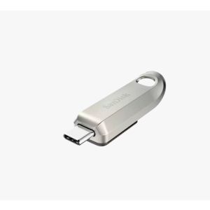 USB C DISK SANDISK 64GB Ultra Luxe, 3.2 Gen1, 300 MB/s, srebrn