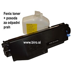 FENIX TK-5140BK nov toner za 7000 strani za Kyocera Ecosys P6130cdn, M6030cdn, M6530cdn