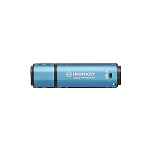 USB DISK Kingston Ironkey 128GB Vault Privacy 50, 3.2 Gen1, kovinski, strojna zaščita