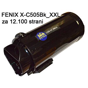 FENIX X-C505Bk_XXL črn toner za 12.100 strani nadomešča Xerox 106R03887 HHC za Xerox VersaLink C500N, C500DN, C505S, C505X