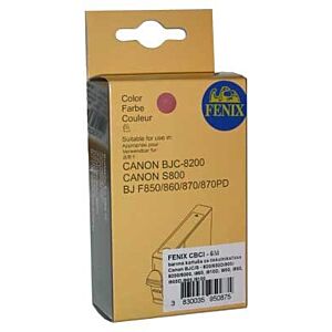 C-BCI-6 M kartuša za Canon PIXMA iP3000, iP4000, iP5000, iP6000, iP8500, MP760, MP780, i990, i965, i905D, i950, i865, i9950, i9100, S900, S830D, S820, S800, BJC8200, = FENIX CBCI-6 Magenta, barvna