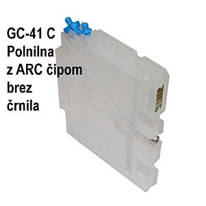 FENIX GC41C ARC-P-E Polnilna PRAZNA kartuša za Ricoh Aficio SG2010, SG2100, SG3100, SG3110, SG7100 - brez črnila