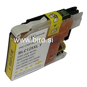 FENIX B-LC125XL Yellow nadomestna kartuša za Brother DCP-J4110DW, MFC-J4410DW, MFC-J4510DW, MFC-J4610DW, MFC-J4710DW - kapacitete za 1200 strani