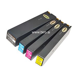 Komplet Fenix H-970XL-971XL Bk, C, M, Y nadomestnih kartuš za za tiskalnike HP OfficeJet Pro X451dw, X451dn, X476dn, X476dw, X551dw, X576dw - kapaciteta XL 9.200 str črna in 6.600 str. vsaka barvna