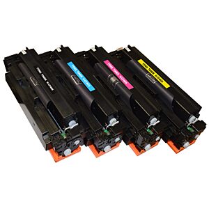 Komplet 4 tonerjev Fenix Q6000, Q6001, Q6002, Q6003 nadomešča HP 124A, CRG-707 kapacitete 2.500 črn in po 2.000 strani vsaki barvni