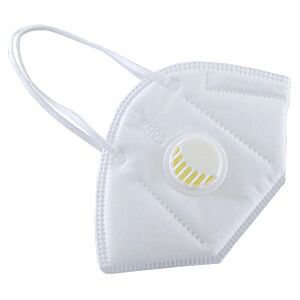 5-slojna higienska maska (10 kosov) za obraz z dihalnim ventilom / filtrom - ni medicinska