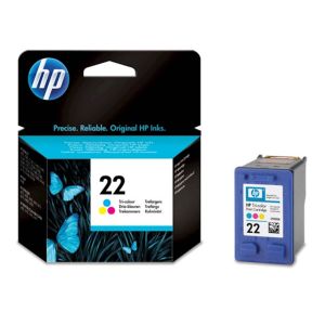 ČRNILO HP BARVNO 22 ZA PSC 1410, DJ 3940/3920 ZA 165 STRANI