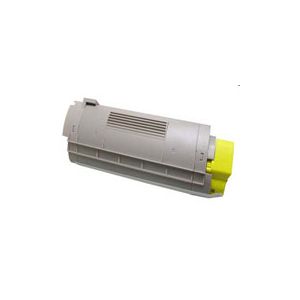 FENIX C5850-5950 Yellow nov toner nadomešča toner Oki 43865721 za tiskalnike Oki C5850, Oki C5950, MC560 kapacitete izpisa 6000 str. pri 5% pokritosti