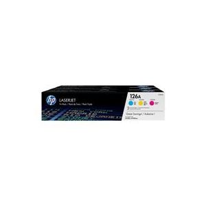 HP 126A 3-pack toner cyan/magenta/yellow