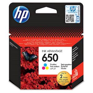 ČRNILO HP BARVNO 650 ZA DeskJet Advantage 2515/3545 ZA 200 STRANI