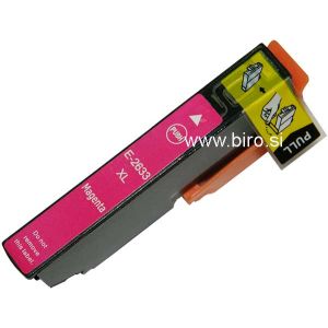 Fenix E-T2633XL Magenta nadomešča kartuše Epson C13T26334010 ( T26XL, T2633 ) za tiskalnike Epson XP-600, XP-605, XP-700, XP800 - kapaciteta 15ml za več kot 700 strani