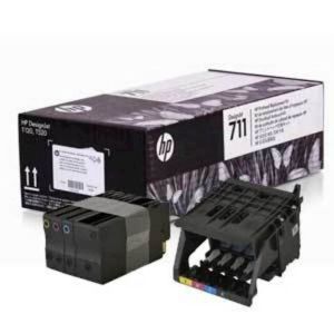 GLAVA HP 711 ČRNA, CYAN, RUMENA, MAGENTA ZA T125/T130/T525/T530 *czuk