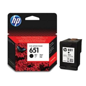 ČRNILO HP ČRNO 651 za Deskjet IA 5575, 5645 ZA 600 STRANI