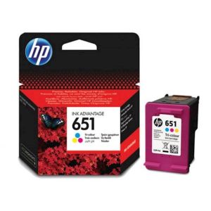 ČRNILO HP BARVNO 651 za Deskjet IA 5575, 5645 ZA 300 STRANI
