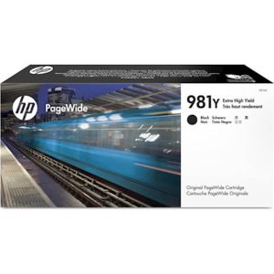 HP 981Y Extra High Yield Black PageWide