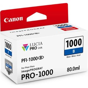ČRNILO CANON PFI-1000 BLUE ZA IMAGEPROGRAF PRO-1000, 80 ml