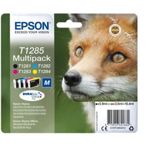ČRNILO EPSON KOMPLET ČRNO,MAG,CYAN,RUMEN S PIGM. DURABRITE ULTRA S22,BX305F SIZE M