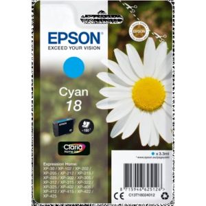ČRNILO EPSON CYAN 18 XP30/102/202/205/302/305/402/405