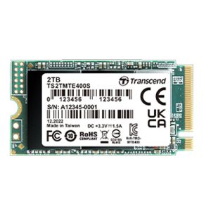 TRANSCEND 400S 2TB PCIe 4.0 M.2 2242 (TS2TMTE400S) SSD