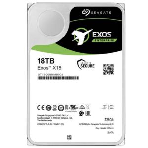 SEAGATE Exos X18 12TB 3,5" SATA3 256MB 7200rpm trdi disk ST12000NM000J