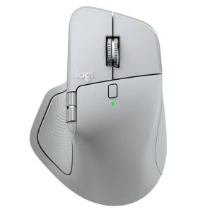 LOGITECH MX Master 4 brezžična Bluetooth USB Bolt Darkfield laser svetlo siva miška