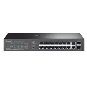 TP-LINK Omada ES220GP 20-port 16x Gigabit PoE+ RJ45 2x Gigabit RJ45 2x Gigabit SFP managed mrežno stikalo switch
