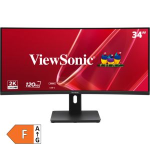 VIEWSONIC VA3420C-2 86,36cm (34") UWQHD VA 120Hz DP/HDMI/USB-C HDR10 KVM zvočniki ukrivljen monitor