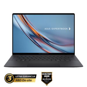 ASUS ExpertBook Ultra B9 OLED 14" (35,56cm) WQXGA+ Core Ultra 7 356H 32GB 1TB Win11 Pro Jet Fog prenosni računalnik B9406CAA-WB356H8D0X + ovitek